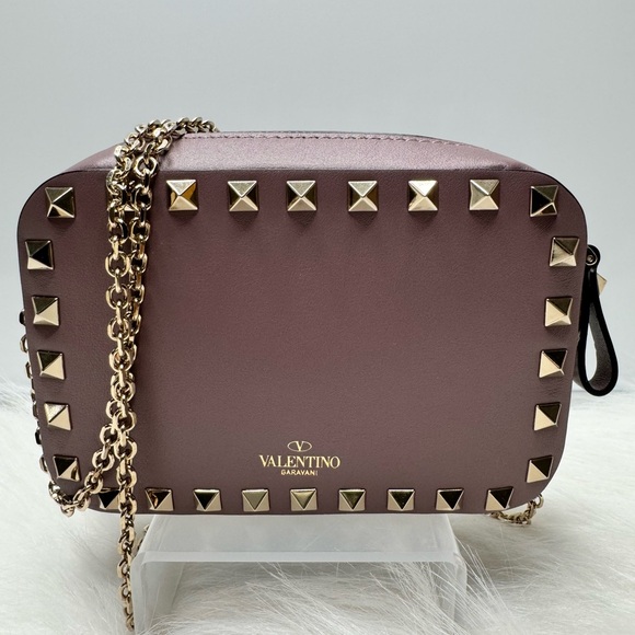 #419CD Valentino Garavani Rockstud Mini Crossbody Bag - Picture 2 of 9
